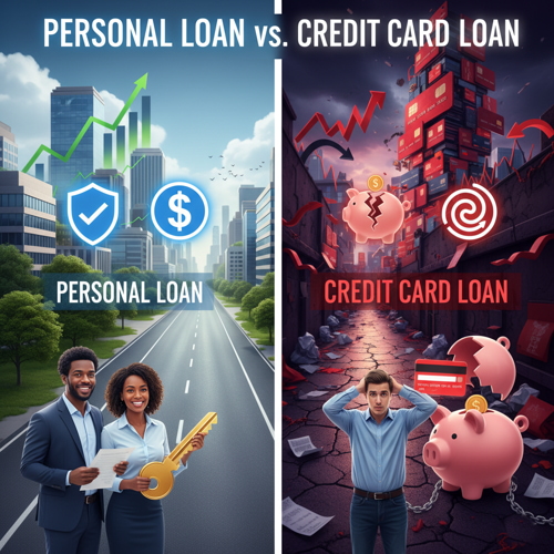 Personal Loan vs. Credit Card Loan – Which One is Right for You
